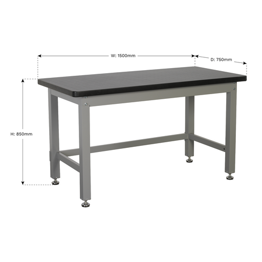 Sealey Premier Industrial Steel Workbench API1500 1500mm