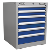 Sealey Premier Industrial Cabinet 6 Drawer API5656 565x580x700mm