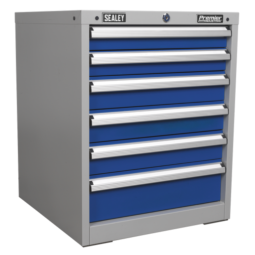 Sealey Premier Industrial Cabinet 6 Drawer API5656 565x580x700mm