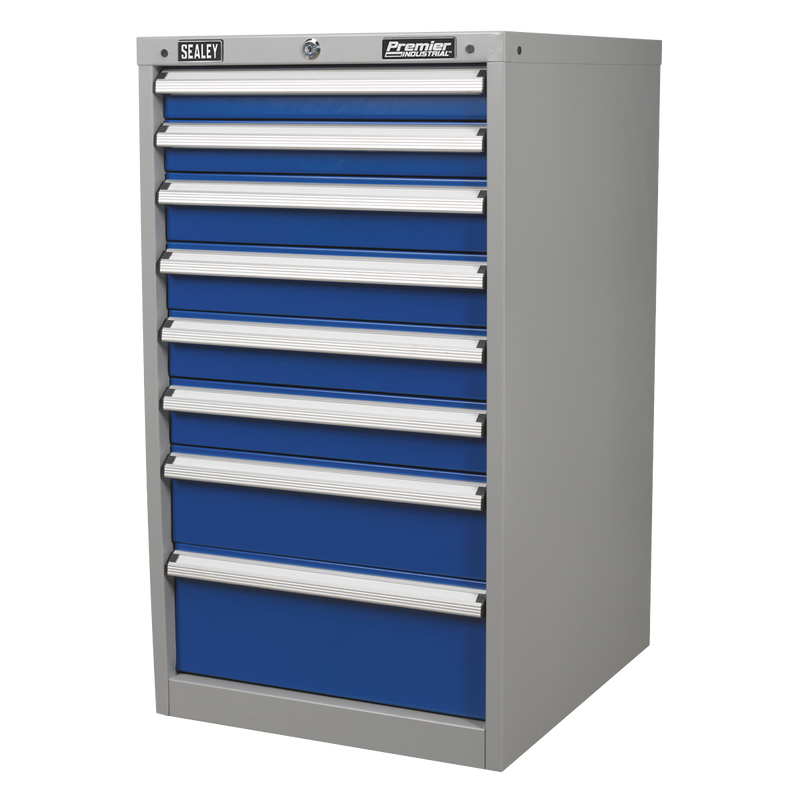 Sealey Premier Industrial Cabinet 8 Drawer 565x655x1000mm