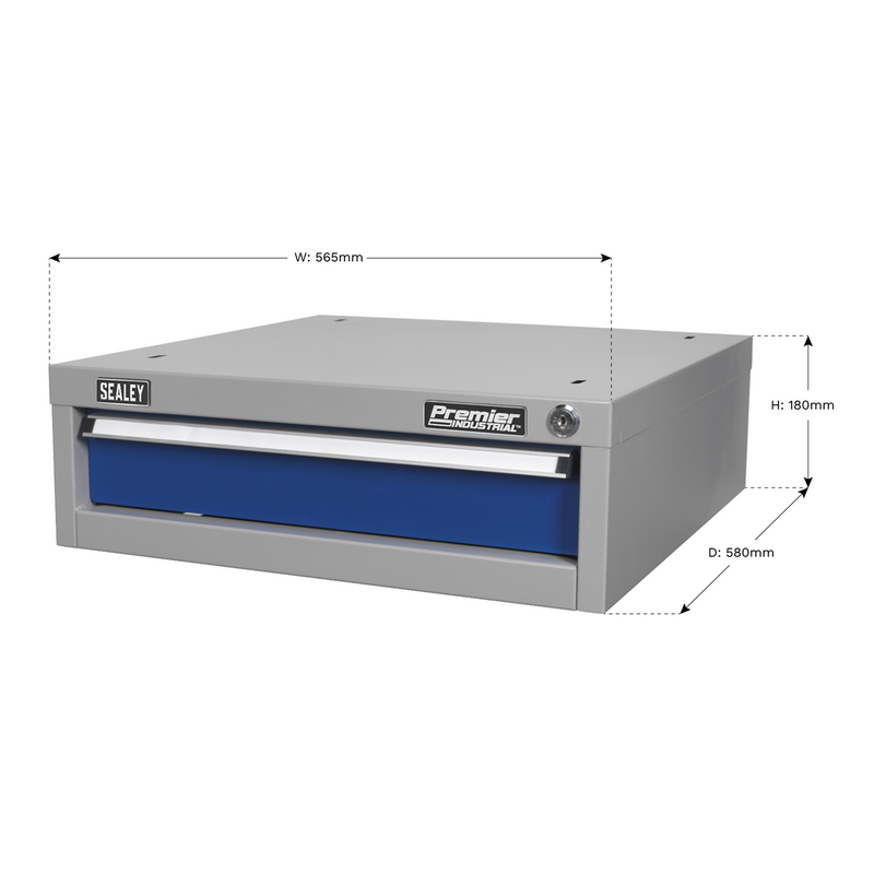 Sealey Premier Industrial Single Drawer Unit API8 565x580x180mm