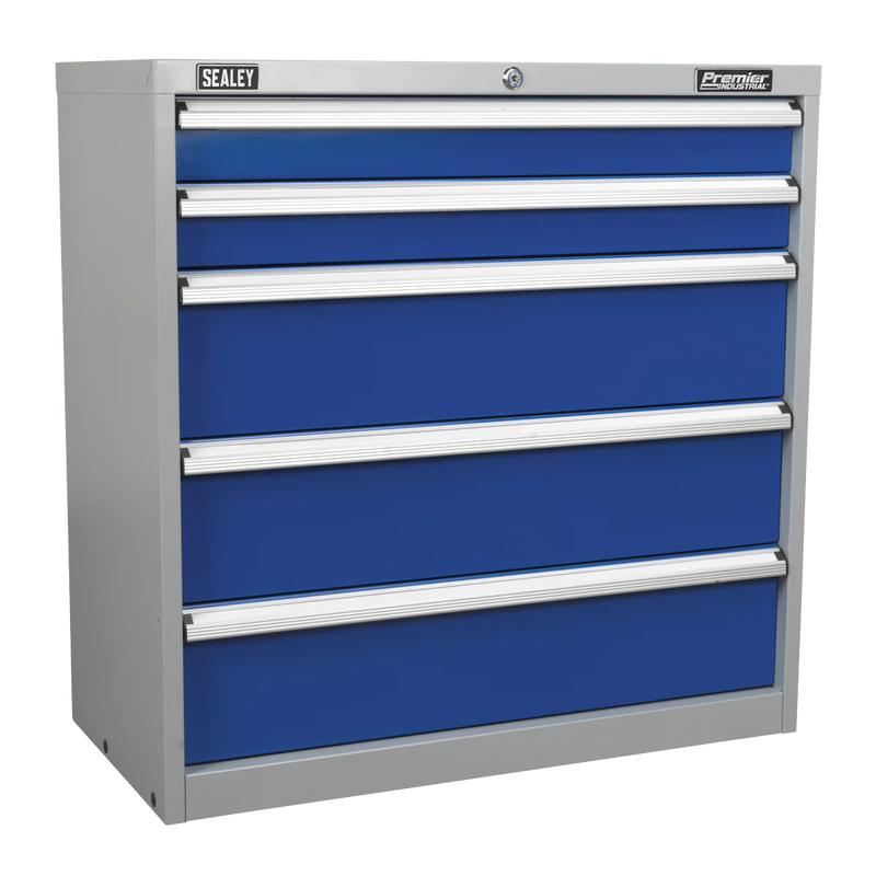 Sealey Premier Industrial Cabinet 5 Drawer API9005 900x450x900mm