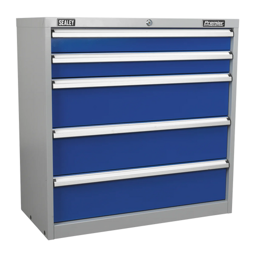 Sealey Premier Industrial Cabinet 5 Drawer API9005 900x450x900mm