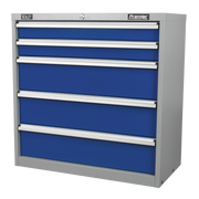 Sealey Premier Industrial Cabinet 5 Drawer API9005 900x450x900mm