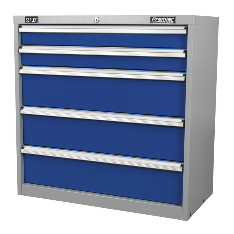 Sealey Premier Industrial Cabinet 5 Drawer API9005 900x450x900mm