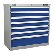 Sealey Premier Industrial Cabinet 7 Drawer API9007 900x450x900mm