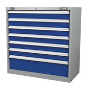 Sealey Premier Industrial Cabinet 7 Drawer API9007 900x450x900mm