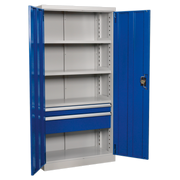 Sealey Premier Industrial Cabinet with 2 Drawers & 3 Shelves 1800mm
