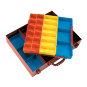 Sealey 2-Layer Metal Case with 27 Storage Bins 440x345x135mm