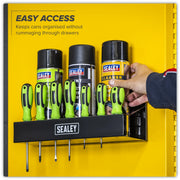 Sealey Magnetic Spray Can/Screwdriver Holder APMCH 1.38kg
