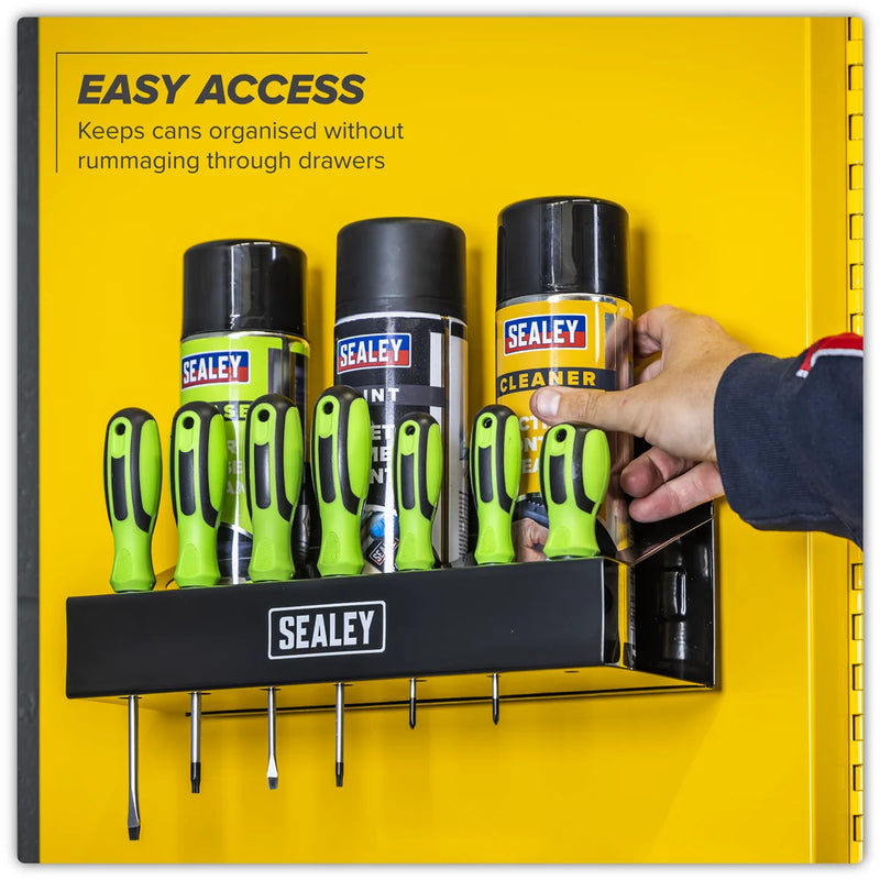 Sealey Magnetic Spray Can/Screwdriver Holder APMCH 1.38kg