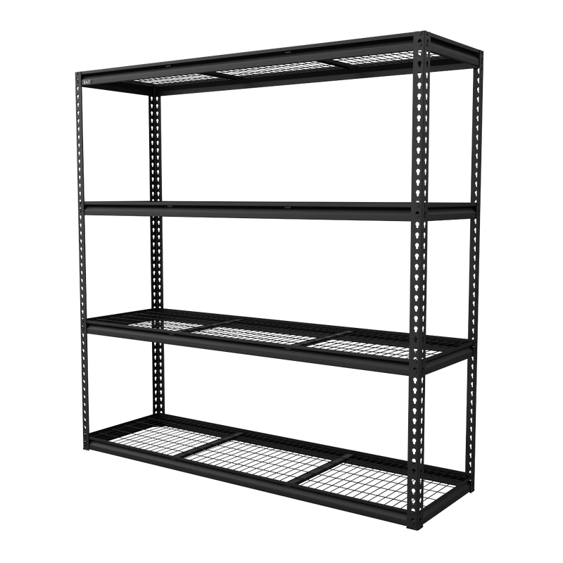 Sealey Superline PRO Heavy-Duty Racking Unit 1200kg Capacity 4 Shelves