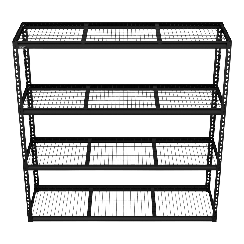 Sealey Superline PRO Heavy-Duty Racking Unit 1200kg Capacity 4 Shelves