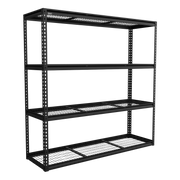 Sealey Superline PRO Heavy-Duty Racking Unit 1200kg Capacity 4 Shelves