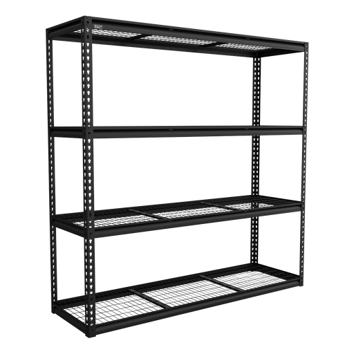 Sealey Superline PRO Heavy-Duty Racking Unit 1200kg Capacity 4 Shelves