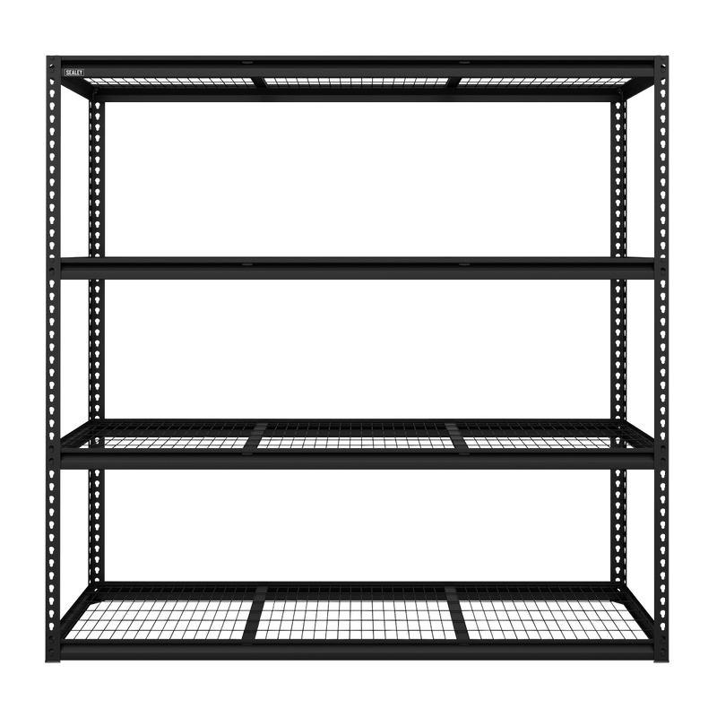 Sealey Superline PRO Heavy-Duty Racking Unit 1200kg Capacity 4 Shelves