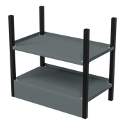 Sealey Modular Storage Base Unit 2 Shelves 580mm