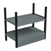 Sealey Modular Storage Base Unit 2 Shelves 580mm