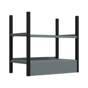 Sealey Modular Storage Base Unit 2 Shelves 580mm