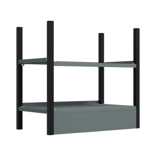Sealey Modular Storage Base Unit 2 Shelves 580mm