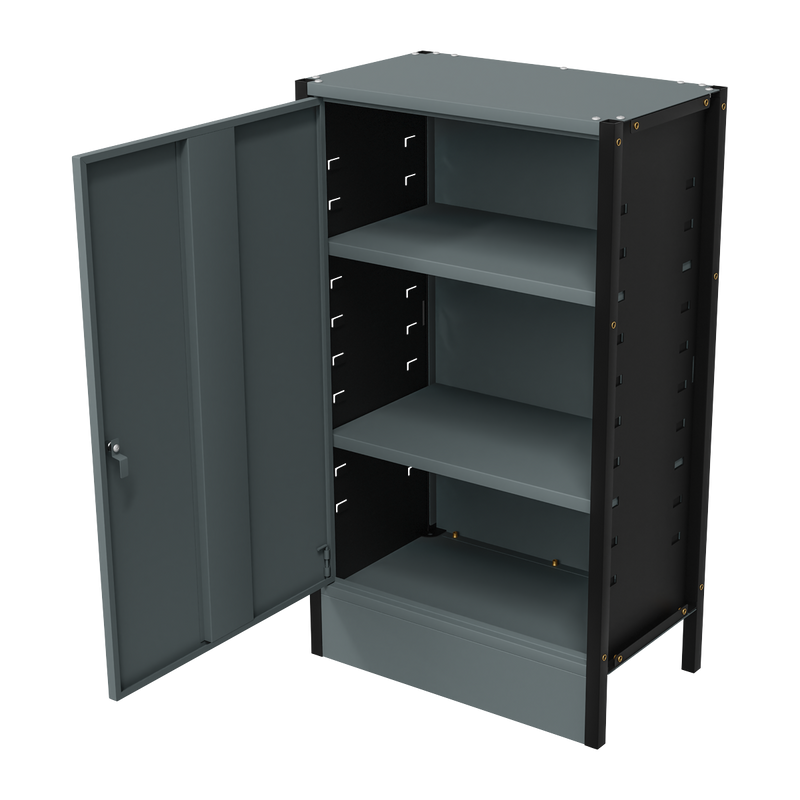 Sealey Modular Storage Base Cupboard Unit 580mm 3 Shelves