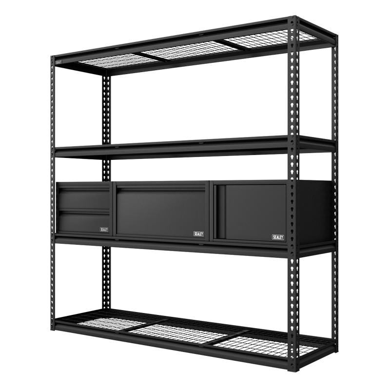 Sealey Heavy-Duty Modular Racking Kit 12000kg Capacity 1820x540x1830mm