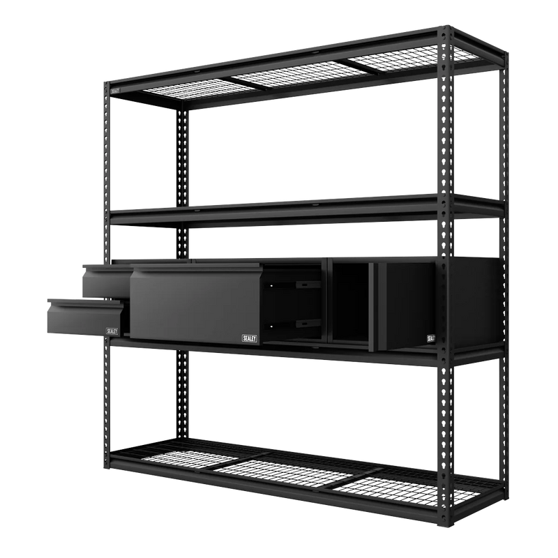 Sealey Heavy-Duty Modular Racking Kit 12000kg Capacity 1820x540x1830mm