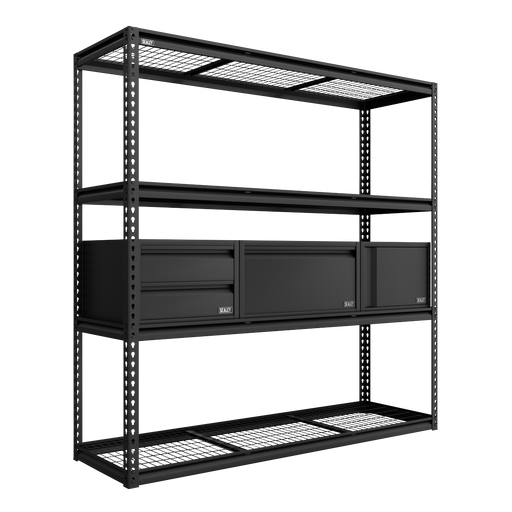 Sealey Heavy-Duty Modular Racking Kit 12000kg Capacity 1820x540x1830mm