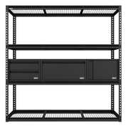 Sealey Heavy-Duty Modular Racking Kit 12000kg Capacity 1820x540x1830mm