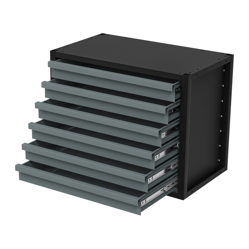 Sealey Modular Storage Mid Unit 6 Drawer 580mm