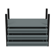Sealey Modular Storage Mid Unit 3 Drawer 580mm
