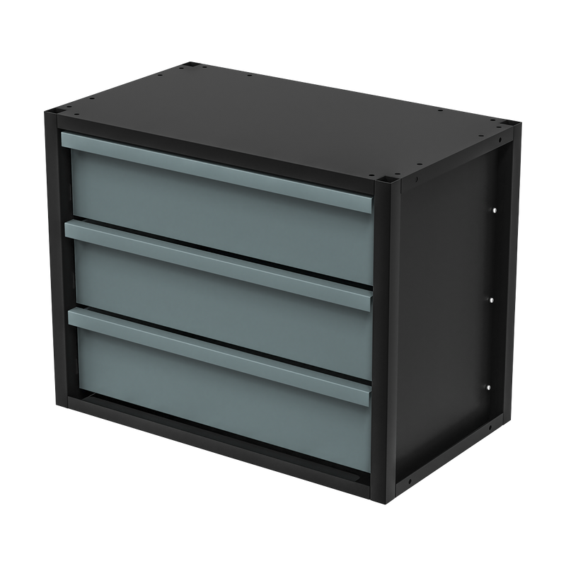 Sealey Modular Storage Mid Unit 3 Drawer 580mm