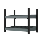 Sealey Modular Storage Mid Unit 2 Compartment Shelve 580mm