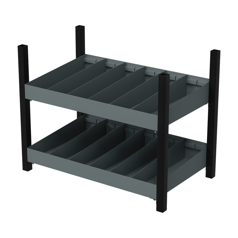 Sealey Modular Storage Mid Unit 2 Compartment Shelve 580mm