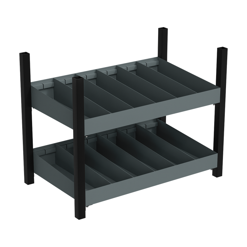 Sealey Modular Storage Mid Unit 2 Compartment Shelve 580mm
