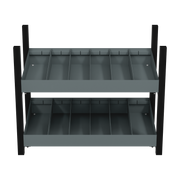 Sealey Modular Storage Mid Unit 2 Compartment Shelve 580mm