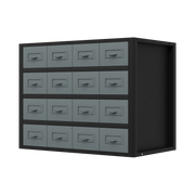 Sealey Modular Storage Mid Unit 580mm with 16 Small Drawers