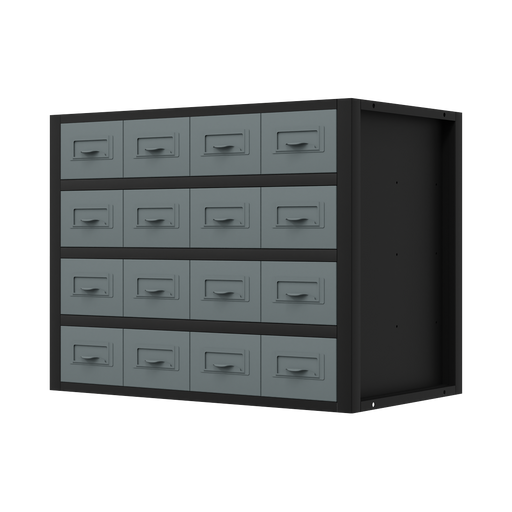 Sealey Modular Storage Mid Unit 580mm with 16 Small Drawers