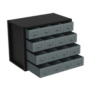 Sealey Modular Storage Mid Unit 580mm with 16 Small Drawers