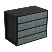 Sealey Modular Storage Mid Unit 580mm with 16 Small Drawers