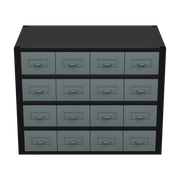 Sealey Modular Storage Mid Unit 580mm with 16 Small Drawers