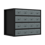 Sealey Modular Storage Mid Unit 580mm with 16 Small Drawers