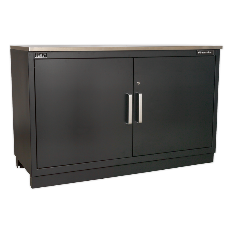 Sealey Premier Heavy-Duty Modular Floor Cabinet 1550mm 2 Door