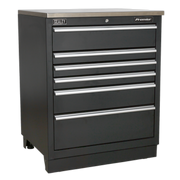 Sealey Premier Heavy-Duty Modular Floor Cabinet 775mm 6 Drawer APMS03