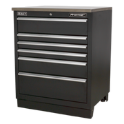 Sealey Premier Heavy-Duty Modular Floor Cabinet 775mm 6 Drawer APMS03