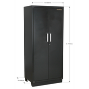 Sealey Premier Heavy-Duty Modular Floor Cabinet 2 Door 930mm
