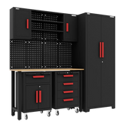 Sealey American PRO Garage Storage System APMS12OP with 2 Mobile Trolleys