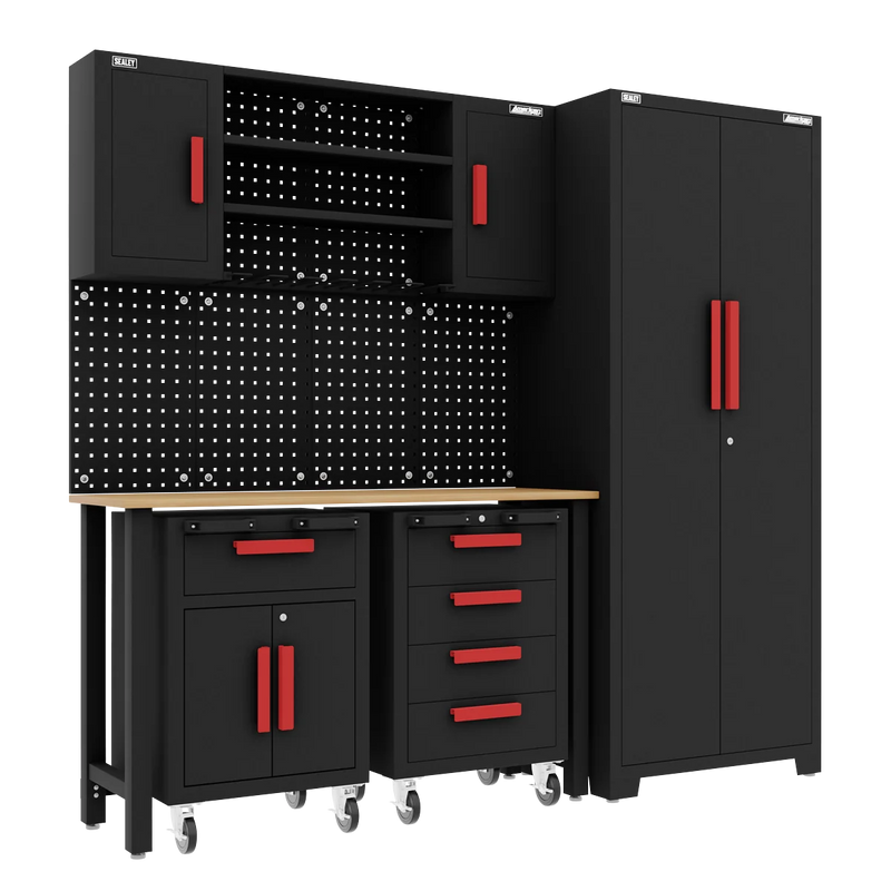 Sealey American PRO Garage Storage System APMS12OP with 2 Mobile Trolleys