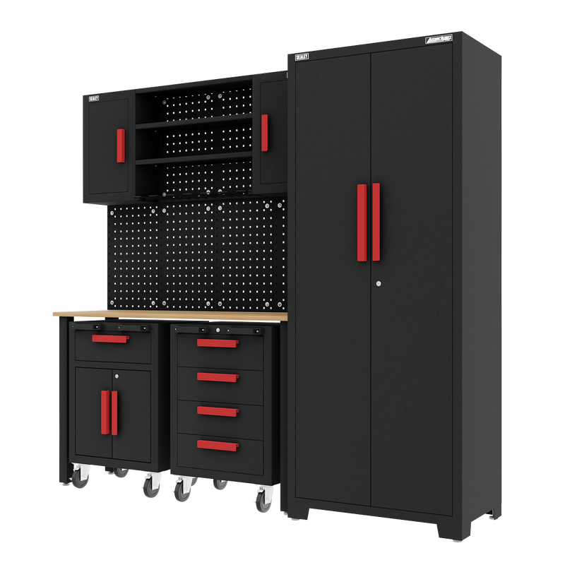 Sealey American PRO Garage Storage System APMS12OP with 2 Mobile Trolleys