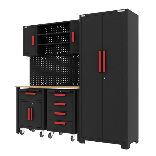 Sealey American PRO Garage Storage System APMS12OP with 2 Mobile Trolleys
